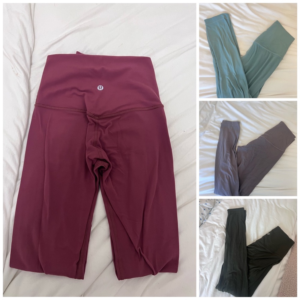 Bundle!! all lululemon align size 2 leggings